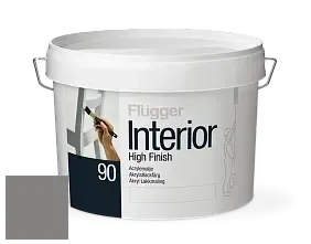 Краска Flugger Interior High Finish 90 акриловая глянцевая эмаль цвет NCS S 5500-N 