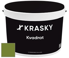 Краска X2B Kvadrat X Krasky матовая краска для потолков глубокого чёрного цвета цвет NCS S 3065-G40Y 