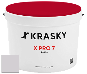Краска X Pro 7 X Krasky матовая краска для стен и потолков цвет NCS S 1505-R40B 