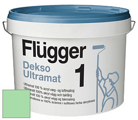Краска Flugger Dekso 1 ультраматовая краска цвет NCS S 0540-G10Y 