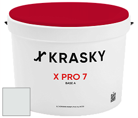 Краска X Pro 7 X Krasky матовая краска для стен и потолков цвет NO.65 