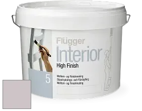 Краска Flugger Interior High Finish 5 матовая акриловая краска-грунт цвет 5424 