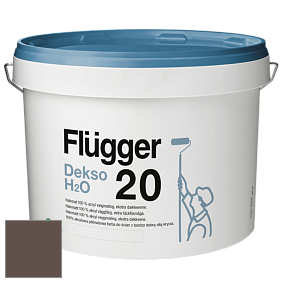 Краска Flugger Dekso H2O 20 полуматовая краска цвет 5398 