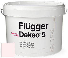 Краска Flugger Dekso 5 матовая краска цвет 1412 