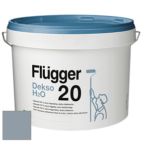 Краска Flugger Dekso H2O 20 полуматовая краска цвет 5525 