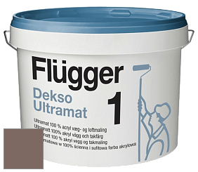 Краска Flugger Dekso 1 ультраматовая краска цвет NCS S 6010-Y70R 