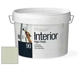 Краска Flugger Interior High Finish 90 акриловая глянцевая эмаль цвет NCS S 1510-G40Y 