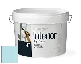 Краска Flugger Interior High Finish 90 акриловая глянцевая эмаль цвет NCS S 0520-B10G 