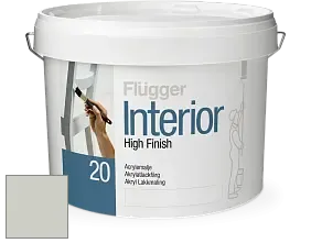 Краска Flugger Interior High Finish 20 акриловая полуматовая эмаль цвет 5313 