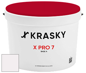Краска X Pro 7 X Krasky матовая краска для стен и потолков цвет 4421 