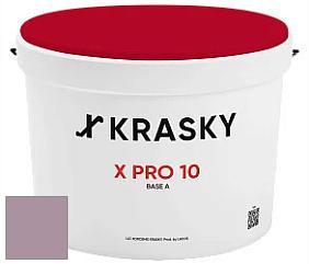 Краска X Pro 10 X Krasky матовая краска для стен и потолков цвет NCS S 3020-R30B 