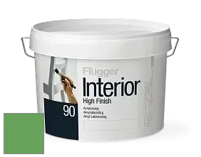 Краска Flugger Interior High Finish 90 акриловая глянцевая эмаль цвет NCS S 2060-G20Y 