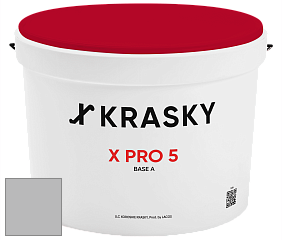 Краска X PRO 5 X Krasky матовая краска для стен и потолков цвет 5351 