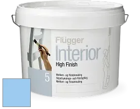 Краска Flugger Interior High Finish 5 матовая акриловая краска-грунт цвет 1473 