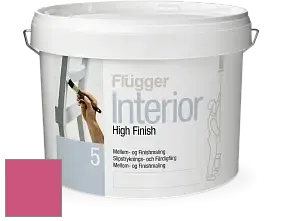 Краска Flugger Interior High Finish 5 матовая акриловая краска-грунт цвет NCS S 1070-R20B 