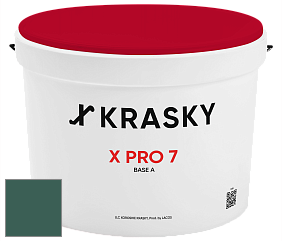 Краска X Pro 7 X Krasky матовая краска для стен и потолков цвет 2498 