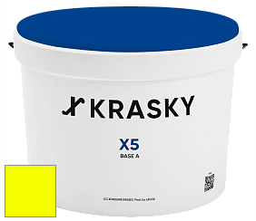 Краска X5 X Krasky матовая краска для стен и потолков цвет RAL 1026 
