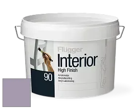 Краска Flugger Interior High Finish 90 акриловая глянцевая эмаль цвет NCS S 3020-R50B 
