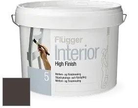 Краска Flugger Interior High Finish 5 матовая акриловая краска-грунт цвет NCS S 8505-Y80R 