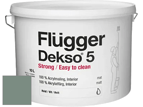 Краска Flugger Dekso 5 матовая краска цвет 4497 