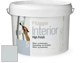 Краска Flugger Interior High Finish 5 матовая акриловая краска-грунт цвет NCS S 1502-B 