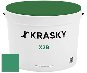Краска X2B X Krasky глубокоматовая краска для потолков цвет NCS S 3050-G 