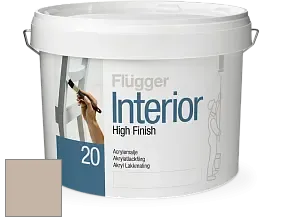Краска Flugger Interior High Finish 20 акриловая полуматовая эмаль цвет 4366 