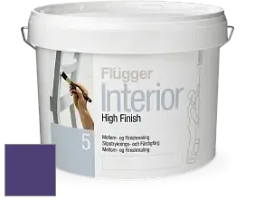 Краска Flugger Interior High Finish 5 матовая акриловая краска-грунт цвет 1448 