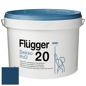 Краска Flugger Dekso H2O 20 полуматовая краска цвет RAL 5001 