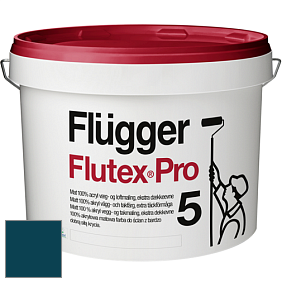 Краска Flugger Flutex Pro 5 матовая краска цвет RAL 5020 