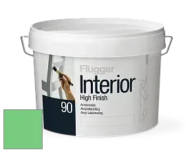 Краска Flugger Interior High Finish 90 акриловая глянцевая эмаль цвет NCS S 0560-G10Y 