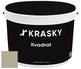 Краска X2B Kvadrat X Krasky матовая краска для потолков глубокого чёрного цвета цвет NCS S 3010-G80Y 