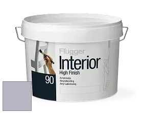 Краска Flugger Interior High Finish 90 акриловая глянцевая эмаль цвет 4435 