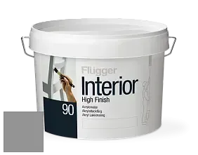 Краска Flugger Interior High Finish 90 акриловая глянцевая эмаль цвет NCS S 4500-N 