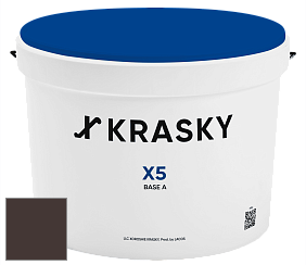 Краска X5 X Krasky матовая краска для стен и потолков цвет NO.94 
