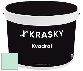 Краска X2B Kvadrat X Krasky матовая краска для потолков глубокого чёрного цвета цвет NCS S 0520-B90G 
