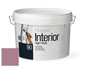 Краска Flugger Interior High Finish 90 акриловая глянцевая эмаль цвет NCS S 3030-R20B 