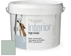 Краска Flugger Interior High Finish 5 матовая акриловая краска-грунт цвет NCS S 2010-G 