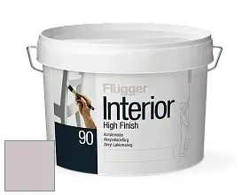 Краска Flugger Interior High Finish 90 акриловая глянцевая эмаль цвет 5424 