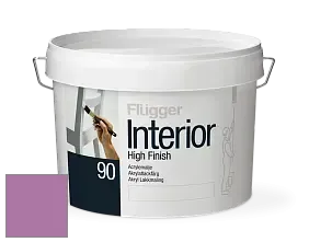 Краска Flugger Interior High Finish 90 акриловая глянцевая эмаль цвет 2437 