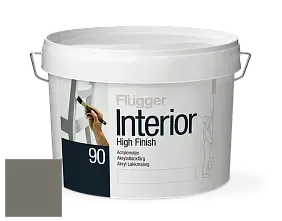 Краска Flugger Interior High Finish 90 акриловая глянцевая эмаль цвет 5338 