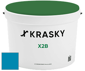Краска X2B X Krasky глубокоматовая краска для потолков цвет NCS S 2065-B 
