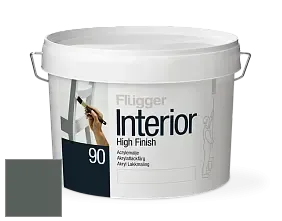 Краска Flugger Interior High Finish 90 акриловая глянцевая эмаль цвет NCS S 7005-G 