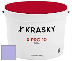 Краска X Pro 10 X Krasky матовая краска для стен и потолков цвет NCS S 1040-R60B 