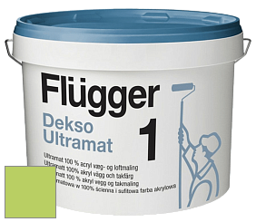 Краска Flugger Dekso 1 ультраматовая краска цвет NCS S 0560-G40Y 