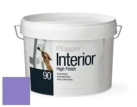 Краска Flugger Interior High Finish 90 акриловая глянцевая эмаль цвет 1446 
