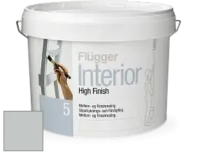 Краска Flugger Interior High Finish 5 матовая акриловая краска-грунт цвет 5544 