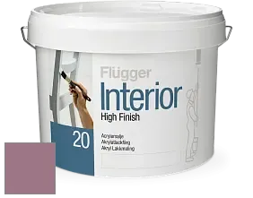 Краска Flugger Interior High Finish 20 акриловая полуматовая эмаль цвет 3427 