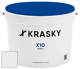Краска X10 X Krasky шелковисто-матовая краска для стен и потолков цвет 5461 