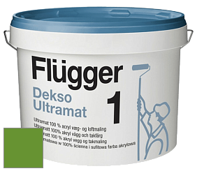 Краска Flugger Dekso 1 ультраматовая краска цвет NCS S 2075-G30Y 